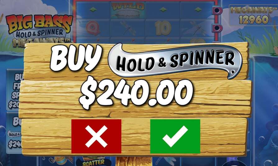 Бонусы в Big Bass Hold and Spinner Megaways