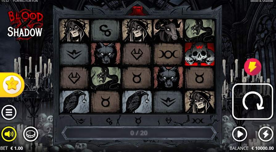 Дизайн Blood & Shadow