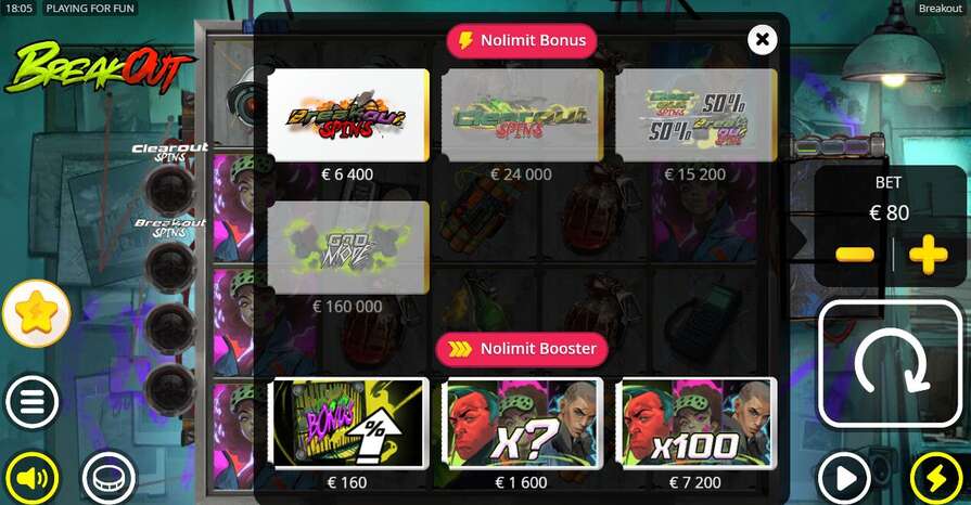 Слот Breakout бонусы