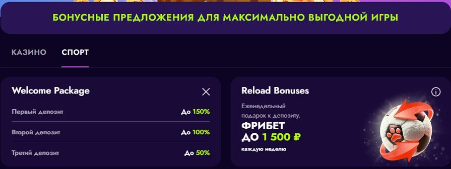 Приветственный бонус на спорт Irwin