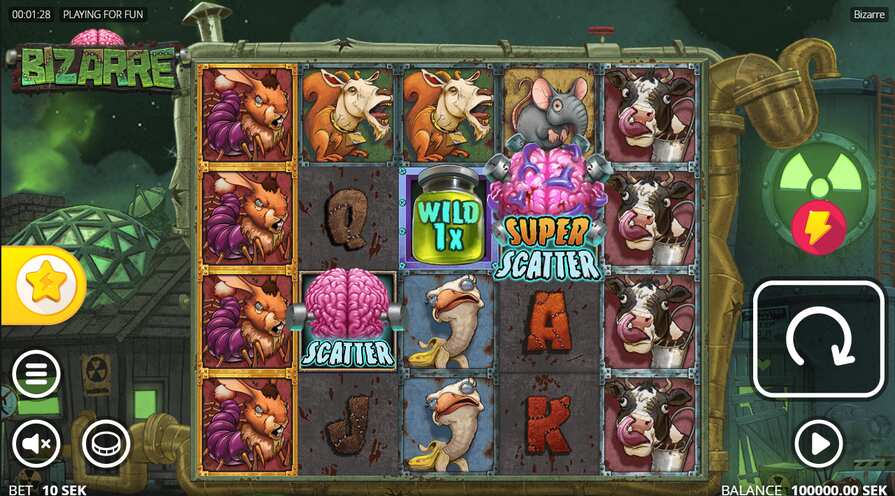 Слот Bizarre