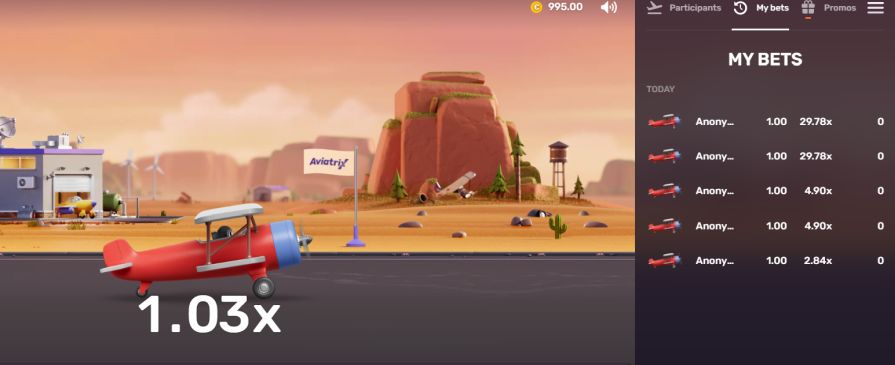 Краш-игра Aviatrix Crash Game – обзор