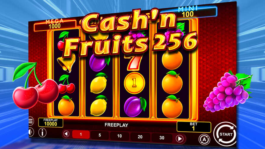 Cash'n Fruits 256 Hold And Win