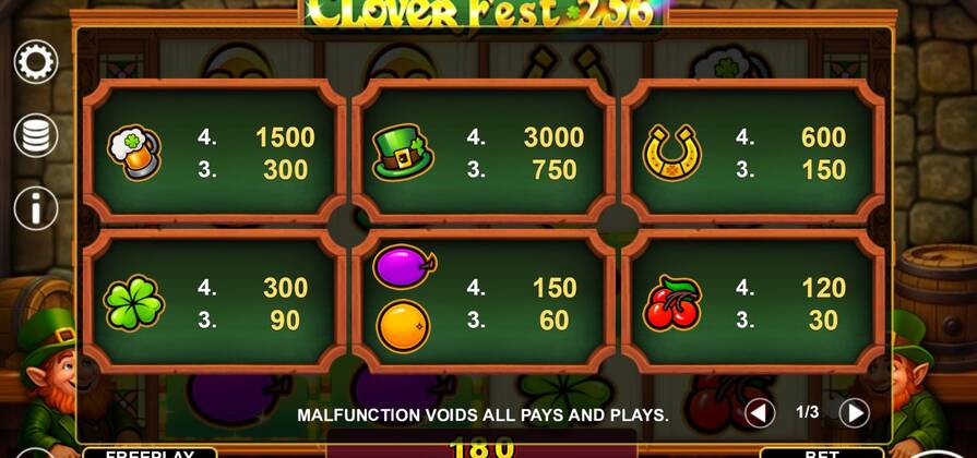 Символы Clover Fest 256
