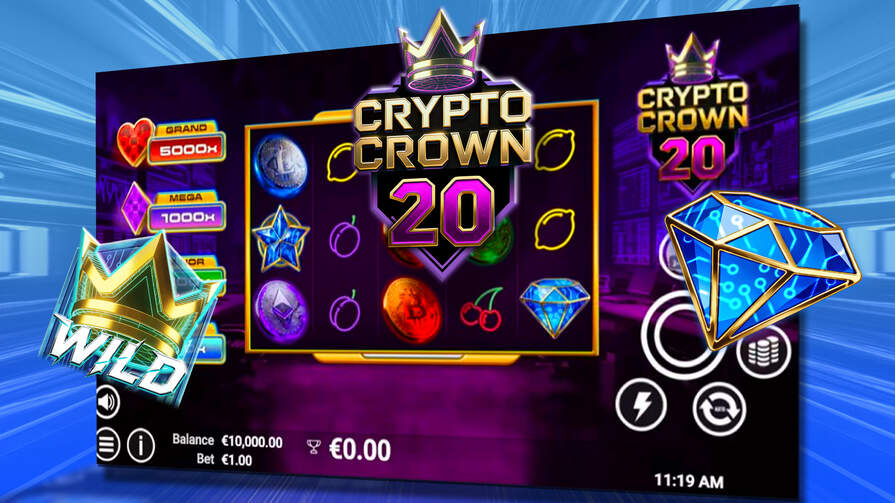 Слот Crypto Crown 20 — демо