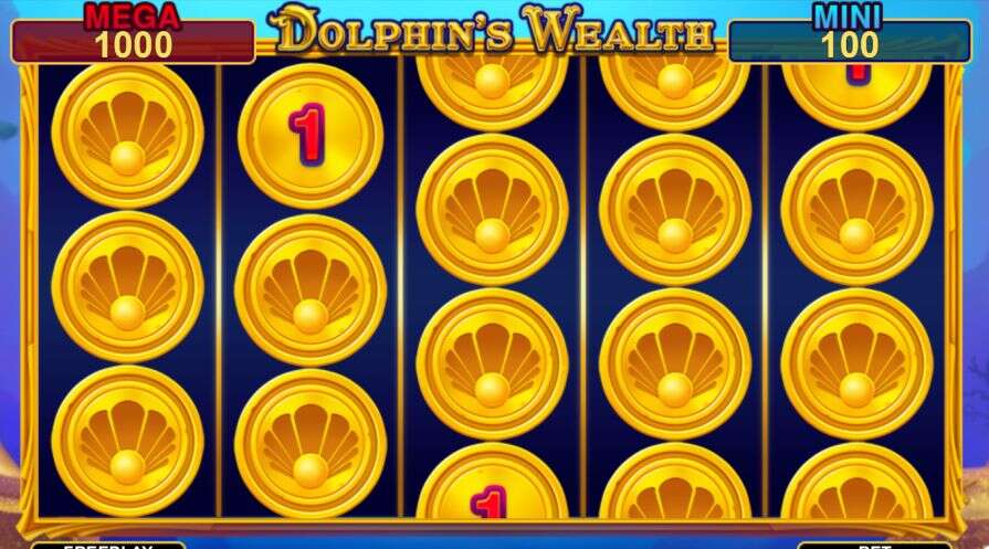 Бонусы в Dolphin’s Wealth