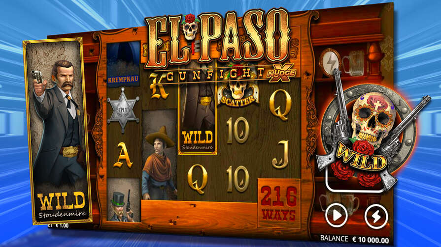Слот El Paso Gunfight xNudge — трейлер