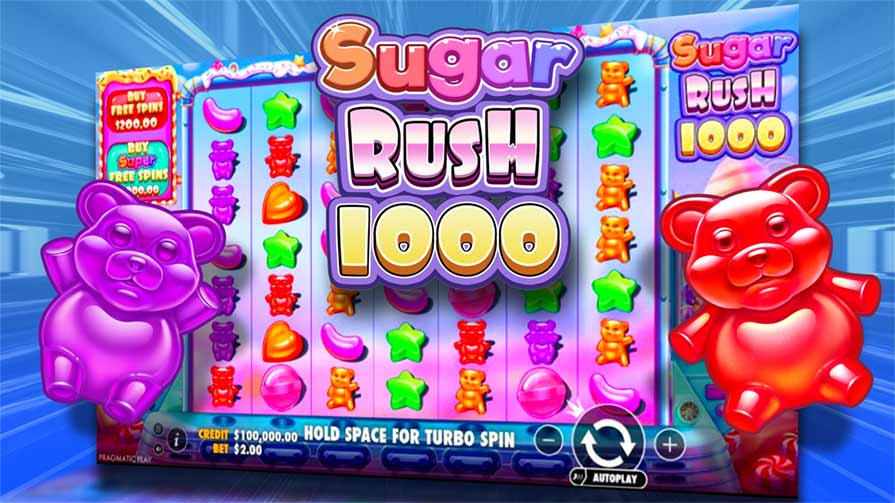 Слот Sugar Rush 1000 — демо