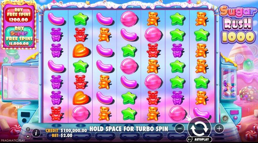 слот Sugar Rush 1000