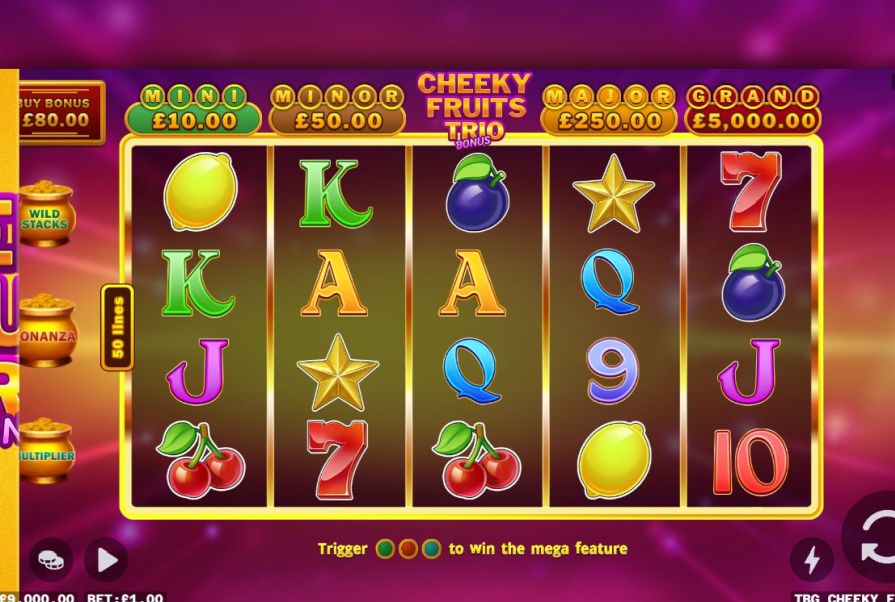 демо Cheeky Fruits Trio Bonus