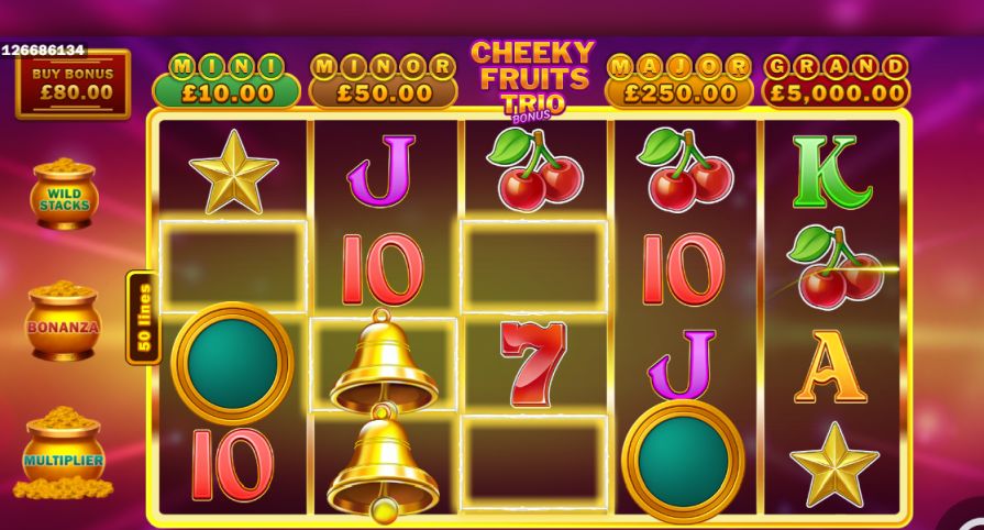слот Cheeky Fruits Trio Bonus