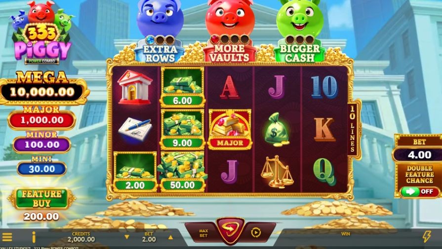 Слот 333 Piggy Power Combo