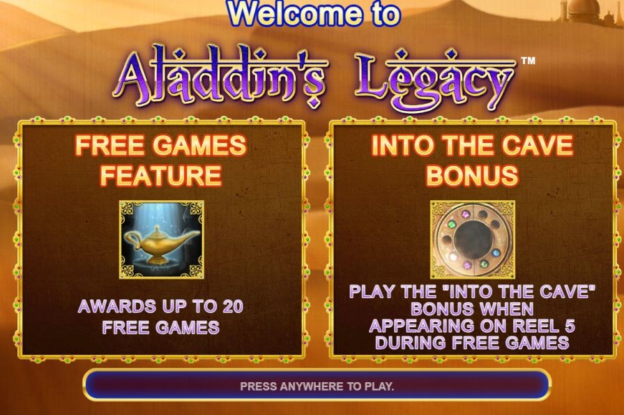 демо Aladdins Legacy