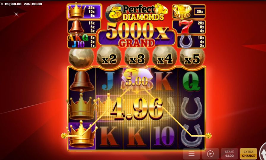 игра 5 Perfect Diamonds