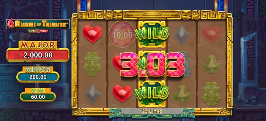игра 6 Rubies of Tribute