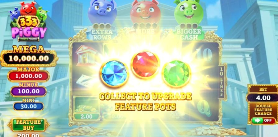 игра 333 Piggy Power Combo