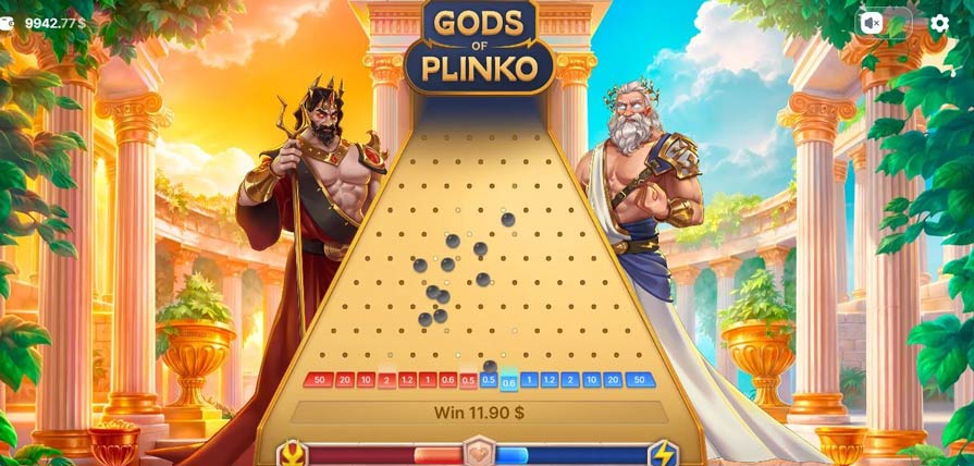 Слот Gods of Plinko — обзор