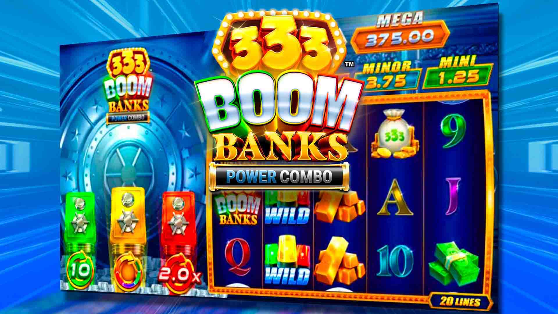 Слот 333 Boom Banks Power Combo — демо