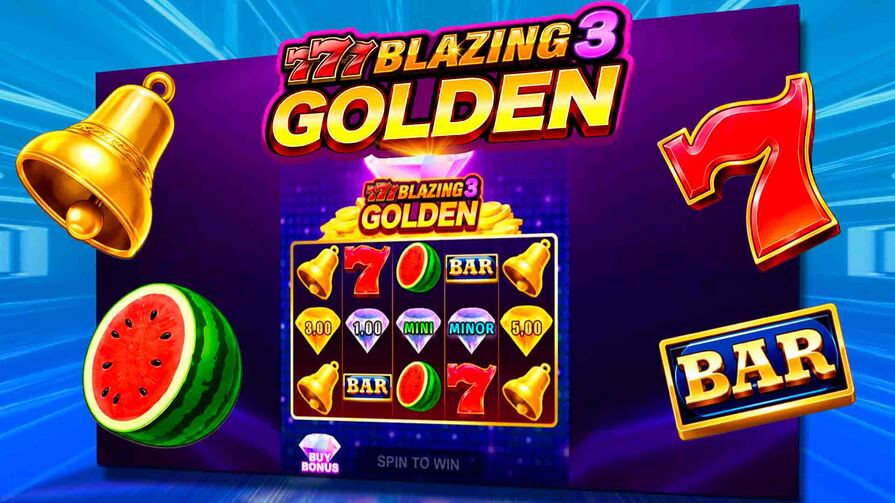 777 Blazing 3 Golden