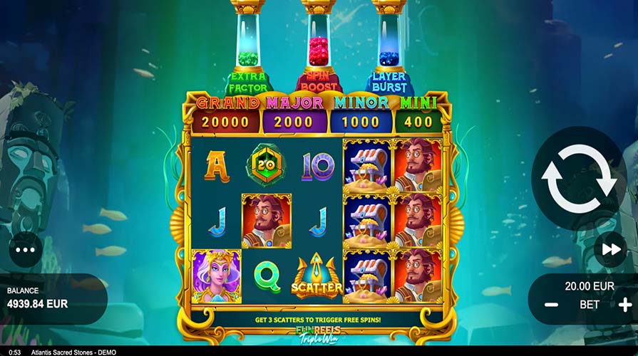 демо Atlantis Sacred Stones