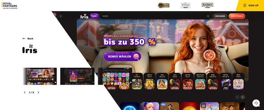 Партнерская программа Iris