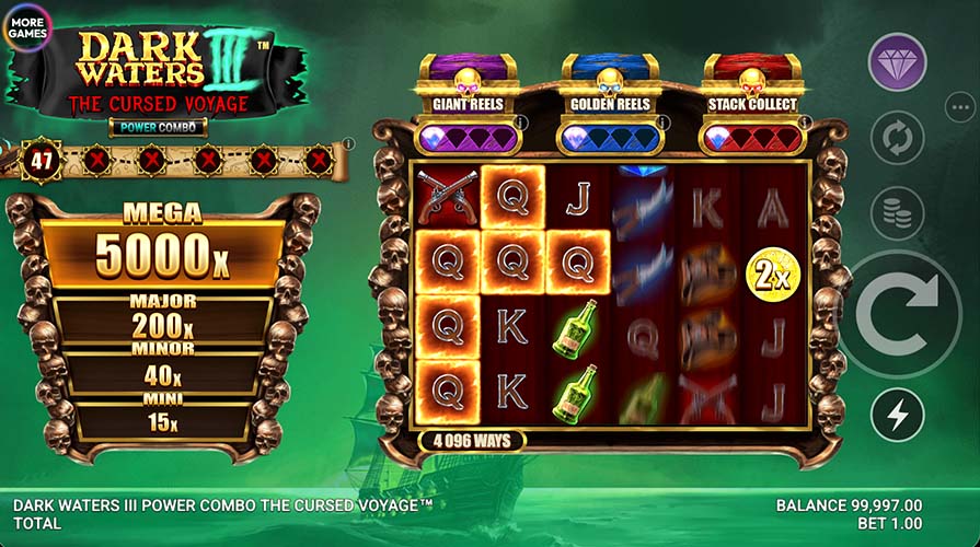 игра Dark Waters 3 The Cursed Voyage