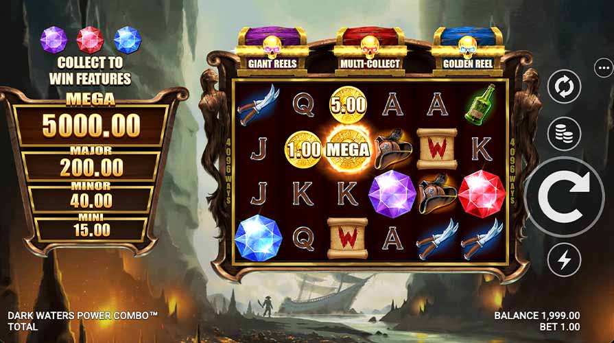 слот Dark Waters Power Combo