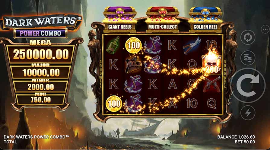 игра Dark Waters Power Combo