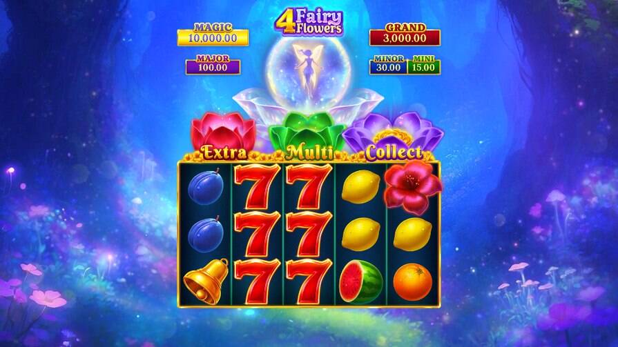 4 Fairy Flowers: Hold and Win