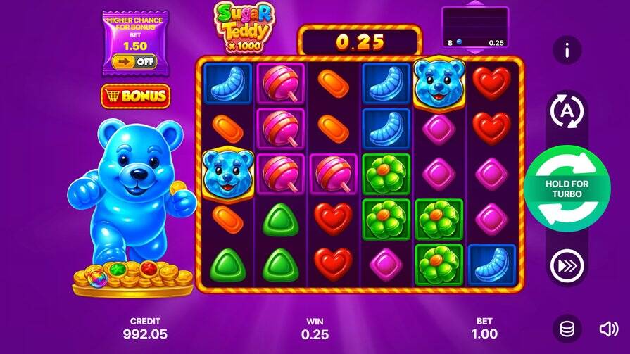 Sugar Teddy x1000