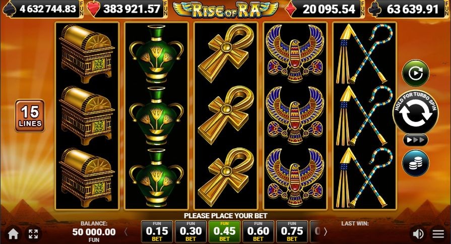 слот Rise of Ra