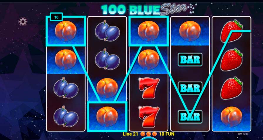 слот 100 Blue Star
