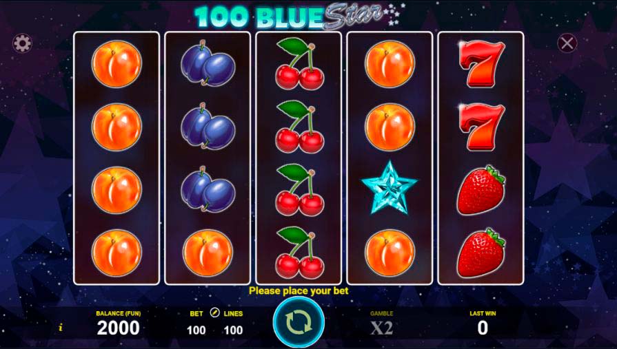 демо 100 Blue Star