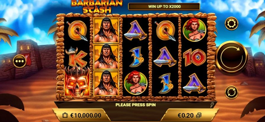 демо Barbarian Stash