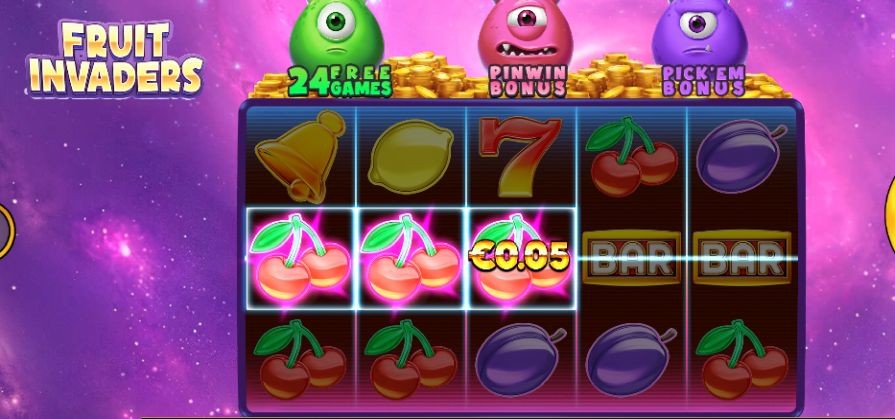 демо Fruit Invaders