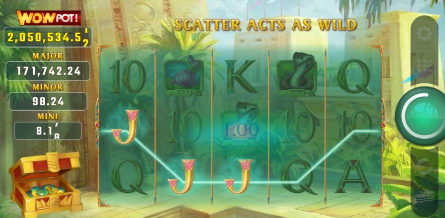 Демо Book of Atem WowPot