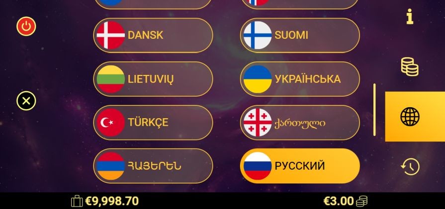 Технические характеристики слота