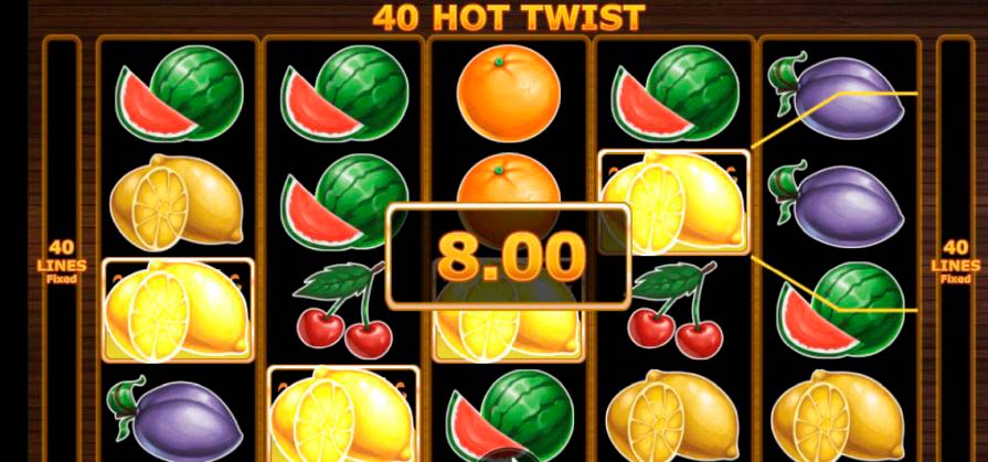 игра 40 Hot Twist