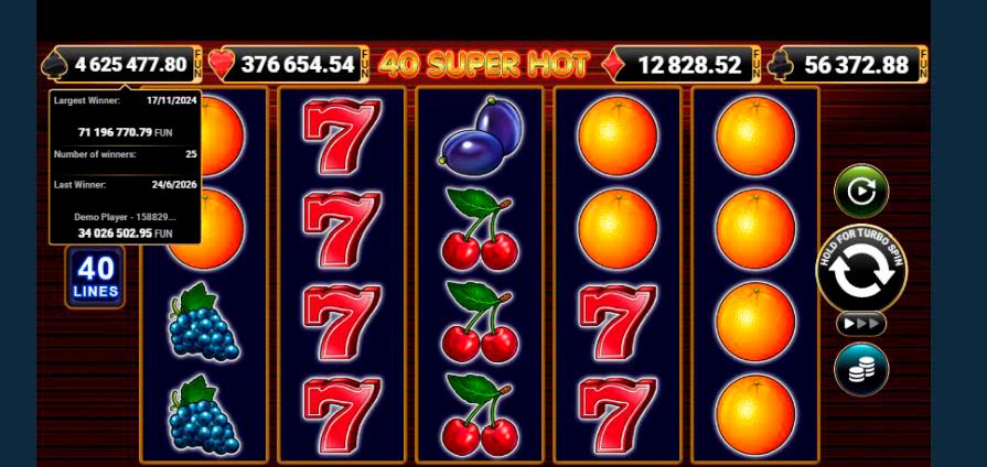 слот 40 Super Hot