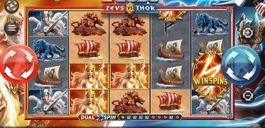 слот 2 Gods: Zeus vs Thor