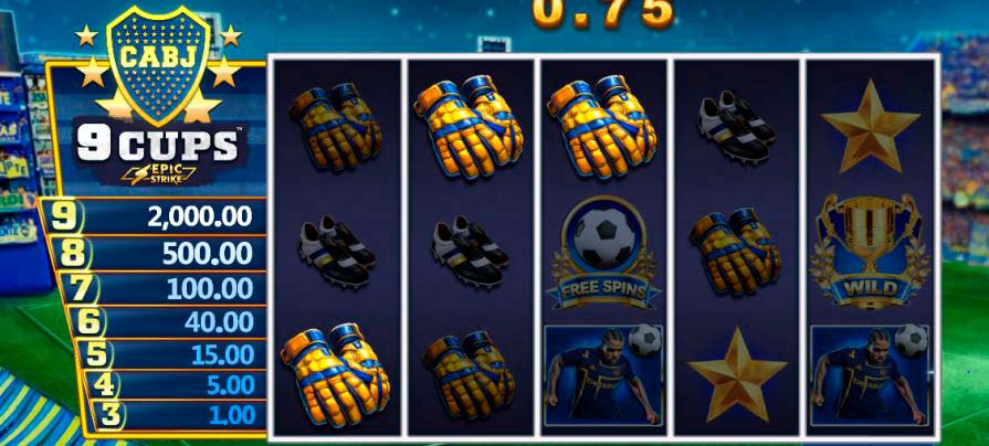 слот Boca 9 Cups Epic Strike