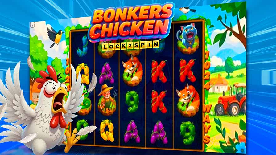 Bonkers Chicken Lock 2 Spin