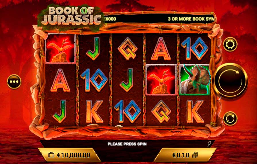 слот Book of Jurassic