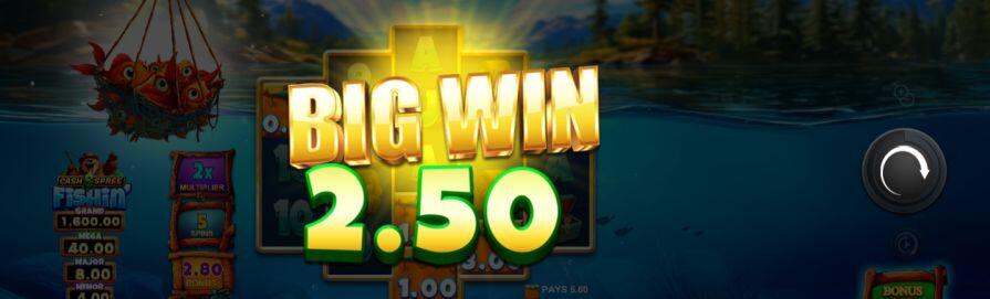 Дизайн игры Cash Spree Fishin