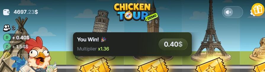 Chicken Tour правила игры