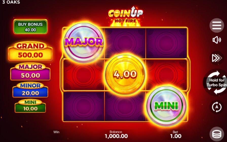 Слот Coin UP: Hot Fire