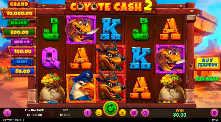слот Coyote Cash 2