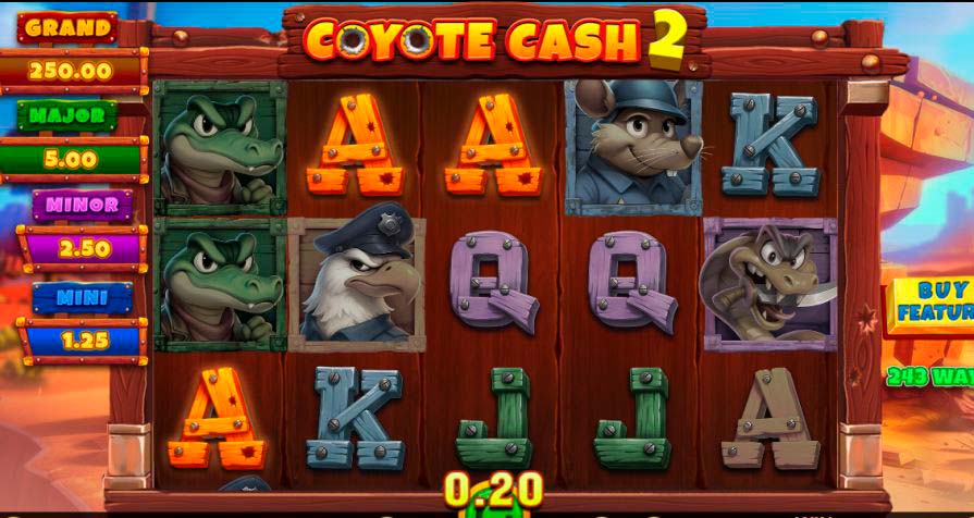 игра Coyote Cash 2