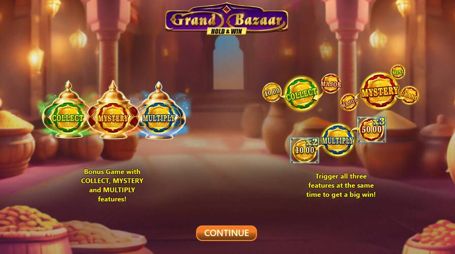 Grand Bazaar: Hold and Win демо