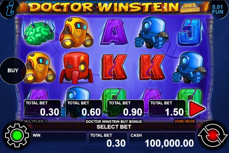 Слот Doctor Winstein